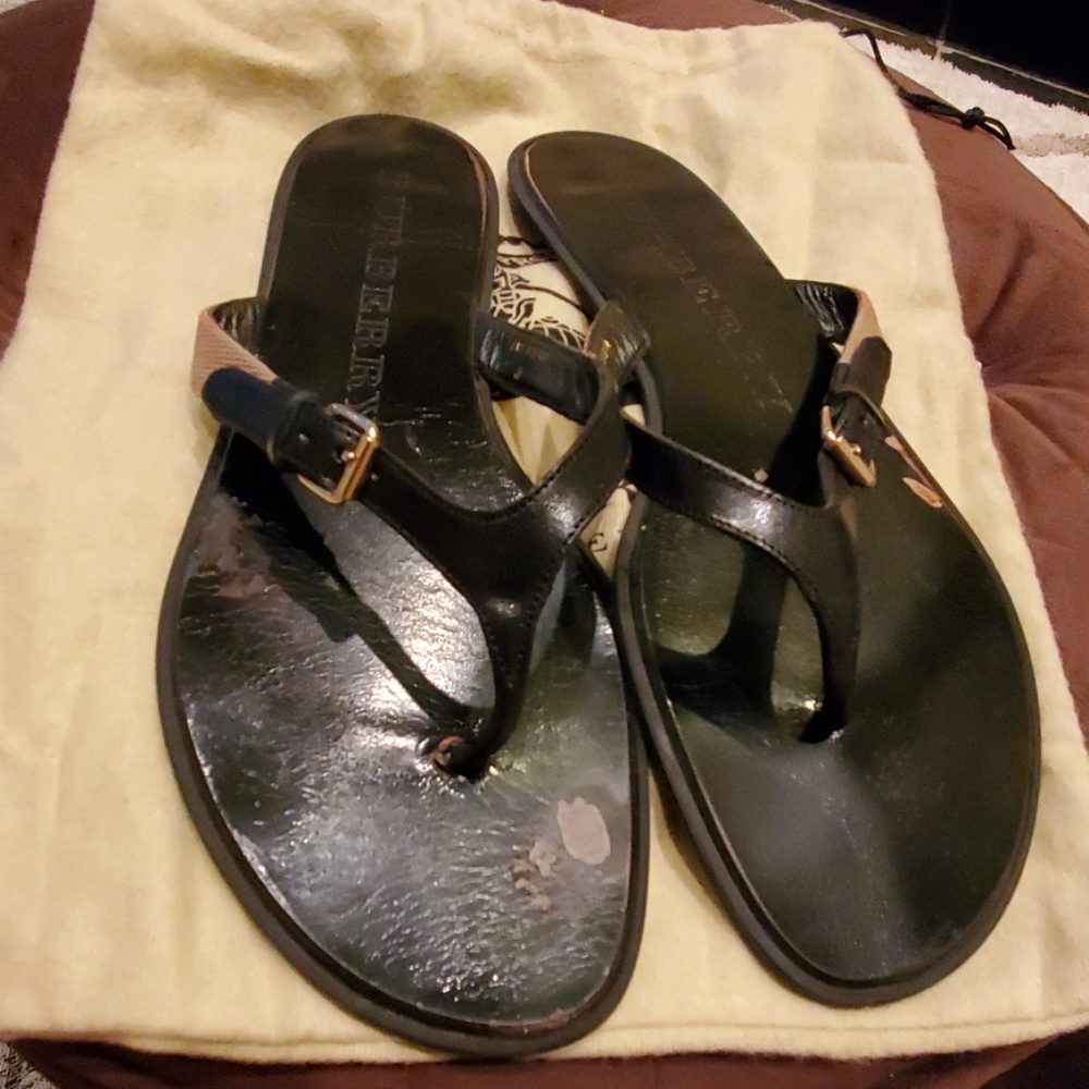 Burberry women's sandals. Size 39 or US 9.